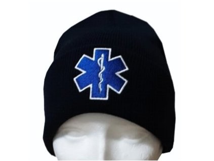 Kulich zimná pletená čiapka EMS tmavomodrá