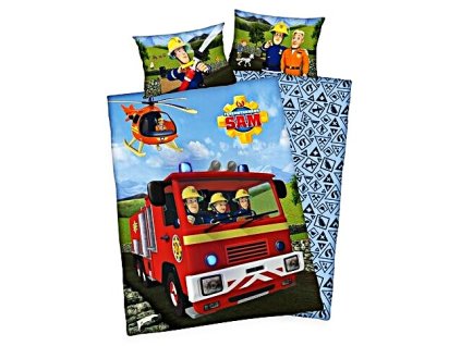 Posteľné obliečky detské požiarnik SAMm