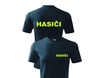 FLUO tričko HASIČI pánske