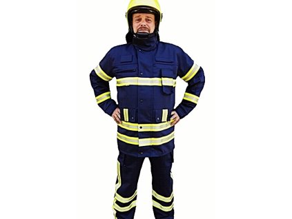 Ľahký zásahový oblek TITAN blue RHEA SK
