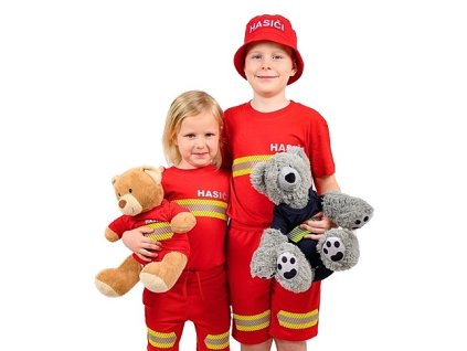 HIVIS detské tričko Hasiči Red