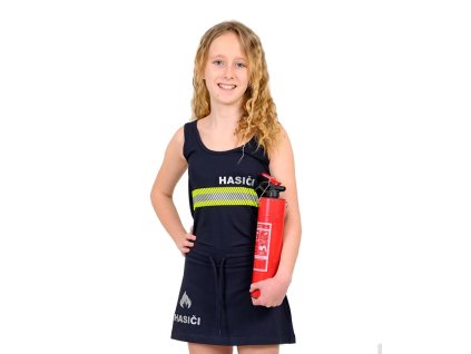 HIVIS set - tričko a šortko-sukňa Hasiči Navy