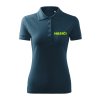 HASIČI polokošeľa Navy FLUO dámska