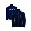 Bunda softshell HASIČI detská tmavomodrá
