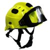 Zásahová prilba ľahká SICOR EOM fluorescenčná žltá, okuliare