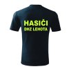 FLUO tričko HASIČI + dotlač pánske