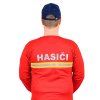 HIVIS pánske tričko dlhý rukáv Hasiči Red