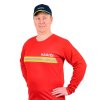 HIVIS pánske tričko dlhý rukáv Hasiči Red