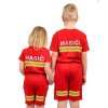 HIVIS detské tričko Hasiči Red