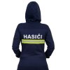HIVIS mikina s kapucňou Hasiči Navy dámska