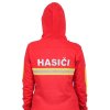 HIVIS mikina s kapucňou Hasiči Red dámska