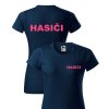PINK NEON dámske tričko HASIČI