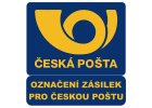 ČESKÁ POŠTA - OZNAČENÍ ZÁSILEK