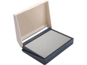 Poduška pro dřevěná razítka 65mm x 45mm (BARVA INKOUSTU ŽLUTÁ)