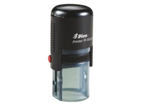 Samonamáčecí razítko Shiny R-520 (BARVA INKOUSTU ŽLUTÁ)