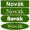Jmenovka na dveře - gravírovaný plast (Barva desky ŽLUTÁ DESKA / ČERNÉ GRAVÍROVÁNÍ, Tvar OVÁL, Typ fontu ARIAL)