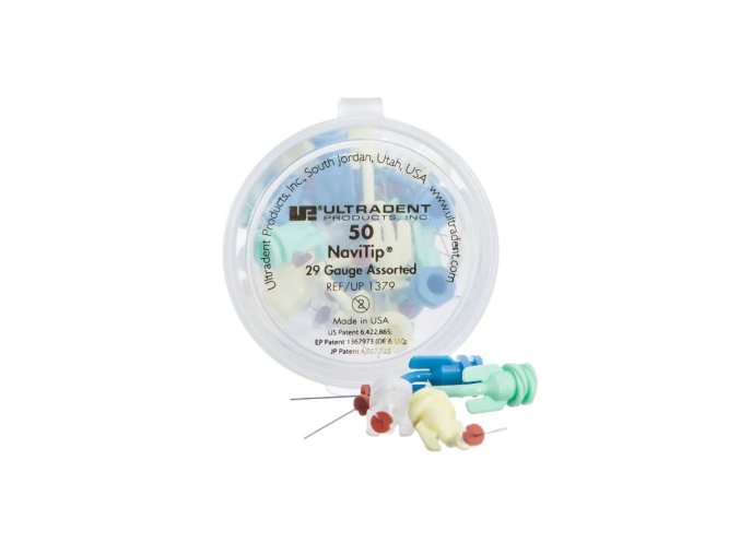 NaviTip kanyly 29G sada 50 ks  Kontrolovaná aplikace přípravků až k apexu