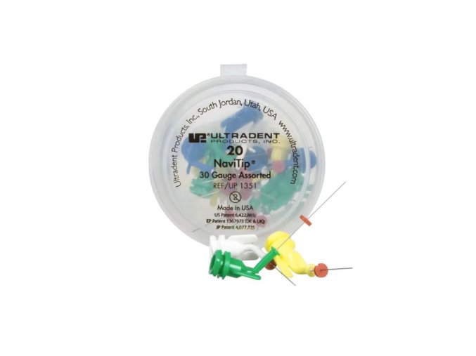 NaviTip kanyly 30G sada 20 ks  Kontrolovaná aplikace přípravků až k apexu