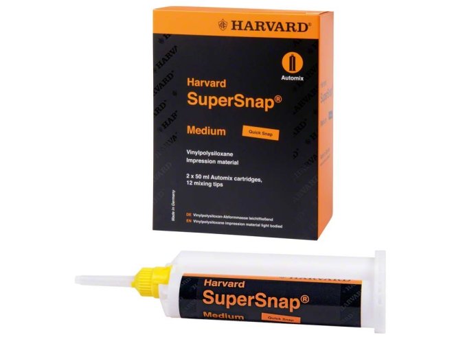 Harvard SuperSnap® Medium, quick snap, green, 2x50 ml  kombinace všech výhod Premium-Sil s novými parametry nastavení
