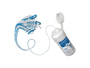 UltraPak č.1 modré  Retrakční vlákna vyrobená ze 100% bavlny spletená do tisíce oček.