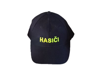 Dětská čepice s potiskem Hasiči