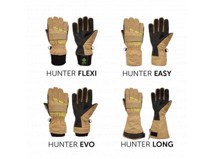 zasahove rukavice hunter