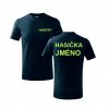 Detske triko hasicka jmeno tmavemodre main