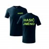 Detske triko hasic jmeno tmavemodre main