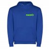 mikina kapuce kralovskymodra