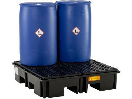 plastova zachytna vana pod 4 sudy s rostom