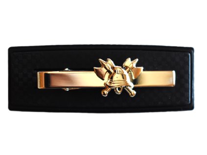 Spona na viazanku Hasiči - zlatá