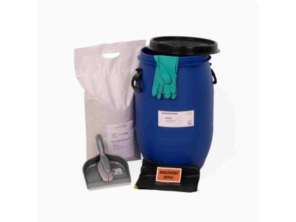 sudova havarijna suprava so sypkym sorbentom