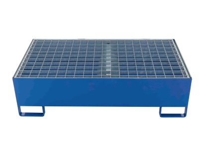 kovova zachytna vana s rostom pod 2 sudy