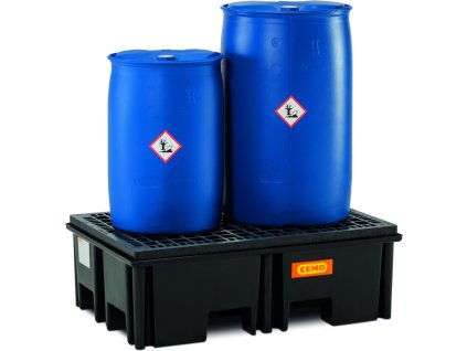 plastova zachytna vana pod 2 sudy s rostom