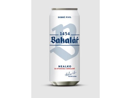 Bakalář NEALKO za studena chmelené 0,5l plechovka