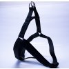 Postroj pre psa, čierny, šírka25mm