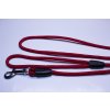Šnúrové vodítko pre psa, červené, šírka 0,8cm x 3m