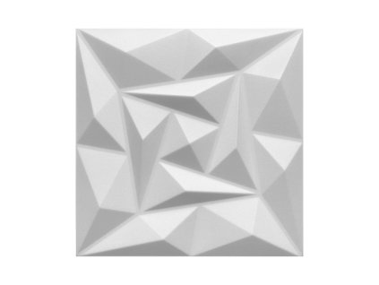 Fali / mennyezeti kazetta KRISTÁLY 3D fehér K97