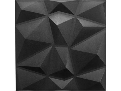 Mennyezeti/fali kazetta DIAMANT 3D fekete K02