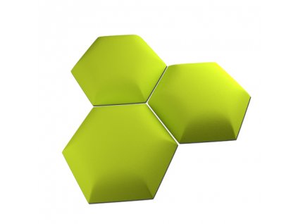 Kárpitozott panel HEXAGON (Rozmer panelu 150 mm, Tkaniny Dappi Standard)