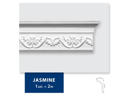8070 jasmine dekorativ mennyezeti szalag