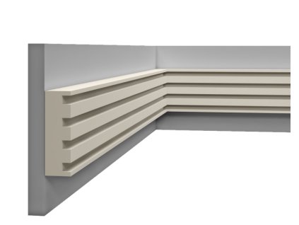 Ablak körüli díszléc LP 051 - 95x30mm (Dĺžka profilu 150 cm)