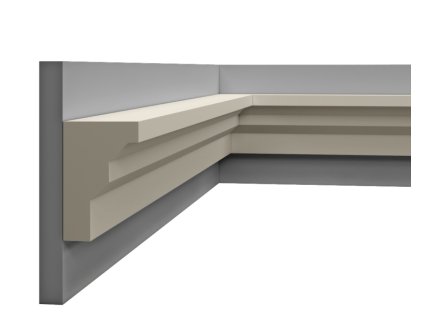 LP 063 - 155x100mm-es párkányszalag (Dĺžka profilu 150 cm)