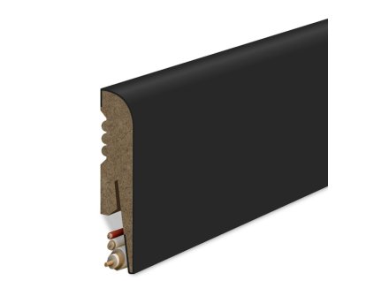 pol pl Listwa Przypodlogowa MDF Gladka CZARNA profil R8 20110 1