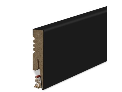 8643 mdf sima fekete 8x1 6cm labazati szegelylec