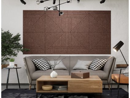 slantcut feltdecor wizualizacja w pomieszczeniu