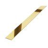 fém díszléc lapos arany 270cm 5