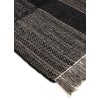 Szőnyeg darab Szőnyeg dekoráció kézzel készített - NORTON FEKETE SZÜRKE (Rozmer koberca 160x230 cm)