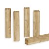 Lancelot szegélyléc sarokcsap természetes tölgyfa Lancelot (Výška 8,5cm)