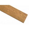 Homlokzati burkolat - RUSTIC LIGHT OAK (Variant 2600x130x3 mm)